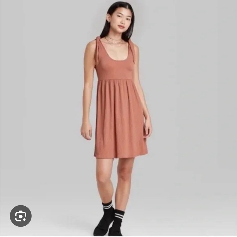 Wild Fable Tie-Strap Babydoll Dress Small